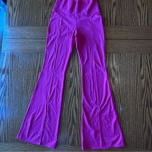 JoyLab Women's Bright Pink Flared Leggings Size Small